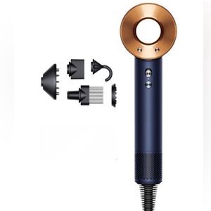 Dyson Supersonic Blue and Nickel